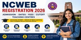 NCWEB Admission 2026